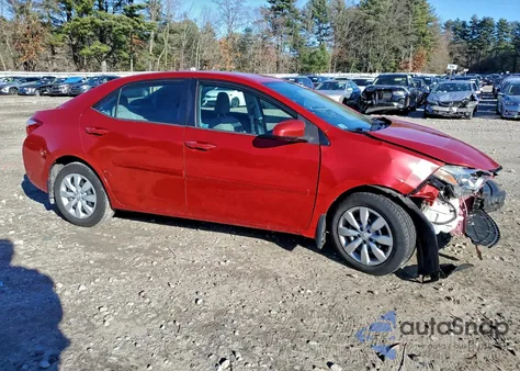 2016 Toyota Corolla L из США, поврежденный, VIN 2T1BURHE5GC559559